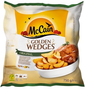 McCain Pomfrit Golden wedges 750g