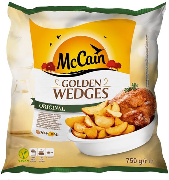 McCain Pomfrit Golden wedges 750g