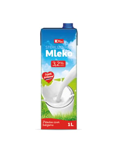 K Plus Mleko 3.2% 1L TP