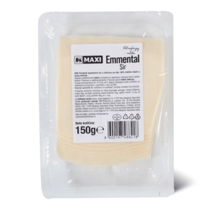 Maxi Sir Emmental 150g slajs