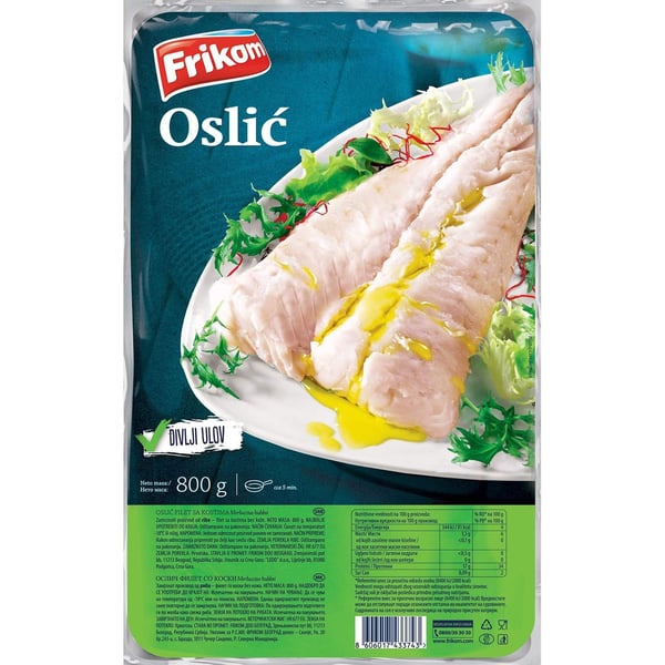 Frikom Oslić bez glave 800g