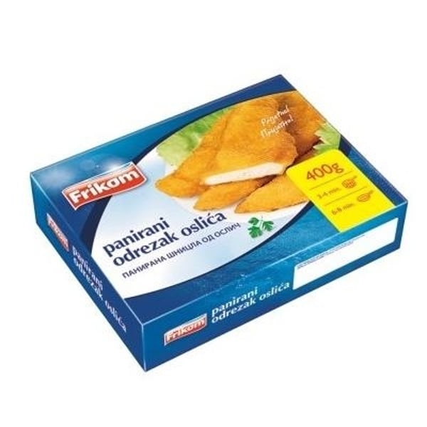 Frikom Panirani odrezak oslića 400g