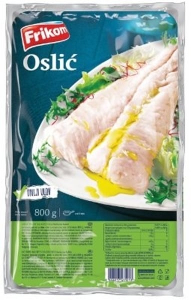 Frikom Smrznuta riba oslić filet 800g