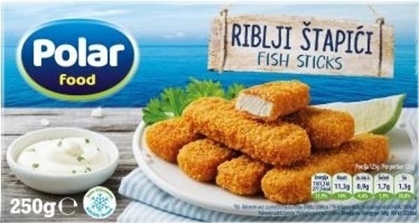 Polar Food Panirani riblji štapići 250g