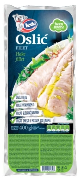 Frikom Smrznuta riba oslić filet 400g