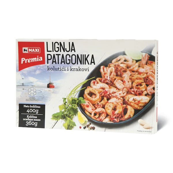 Maxi Zamrznuta lignja kolutici 400g