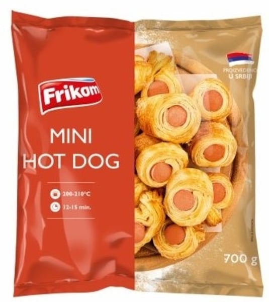 Frikom Mini hot dog 700g