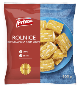 Frikom Kukuruzne rolnice krem sir 800g