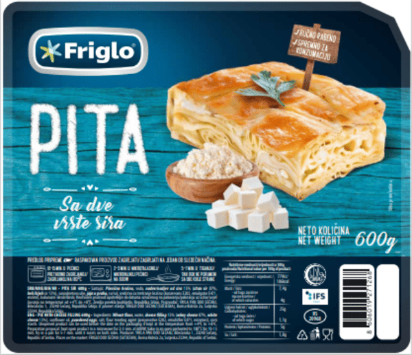 Friglo Pita sa sirom 600g