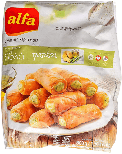 Alfa Pita mini rolls sa krompirom 800g