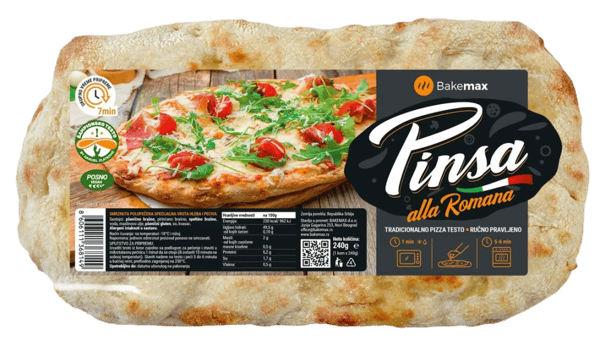 Bakemax Podloga za pizzu Pinsa Romana 240g
