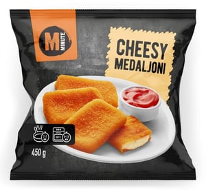 Minute Smrznuti pohovani sir 450g