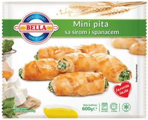 Bella Mini pite sa sirom i spanaćem 600g