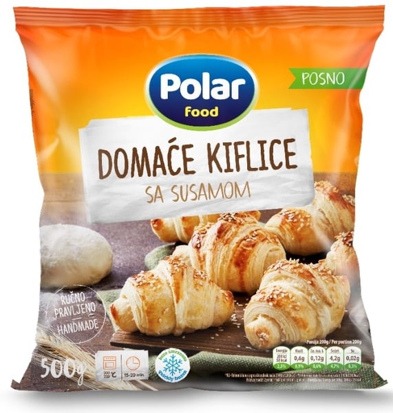 Polar Food Domaća kiflica sa susamom 500g