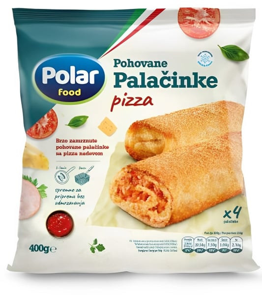 Polar Food Pohovane palačinke pizza 400g
