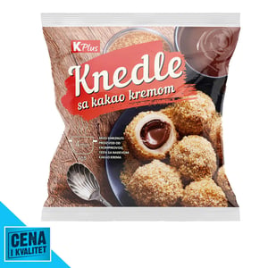 K Plus Knedle sa kakao kremom 1kg