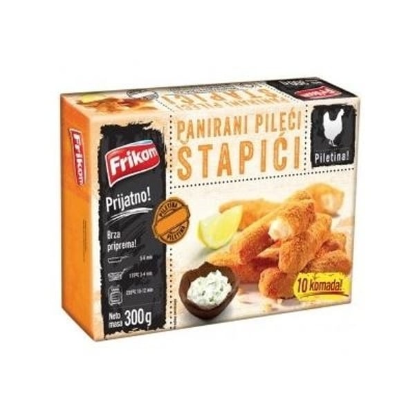 Frikom Panirani pileći štapići 300g
