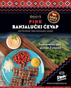 Pink Smrznuti banjalučki ćevap 300g