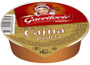 Gavrilovic Pašteta čajna 75g