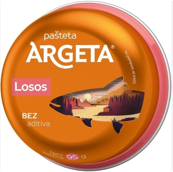 Argeta Pašteta losos 95g