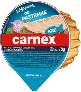 Carnex Riblja pašteta od pastrmke 75g