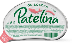 Patelina Pašteta losos 60g
