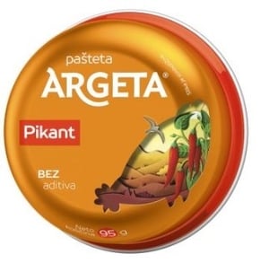 Argeta Pašteta pikant kokošija 95g