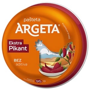 Argeta Pašteta kokošija extra pikant 95g
