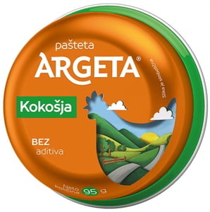 Argeta Pašteta kokošija 95g