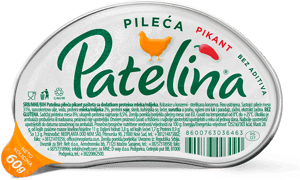 Patelina Pašteta pileća pikant 60g