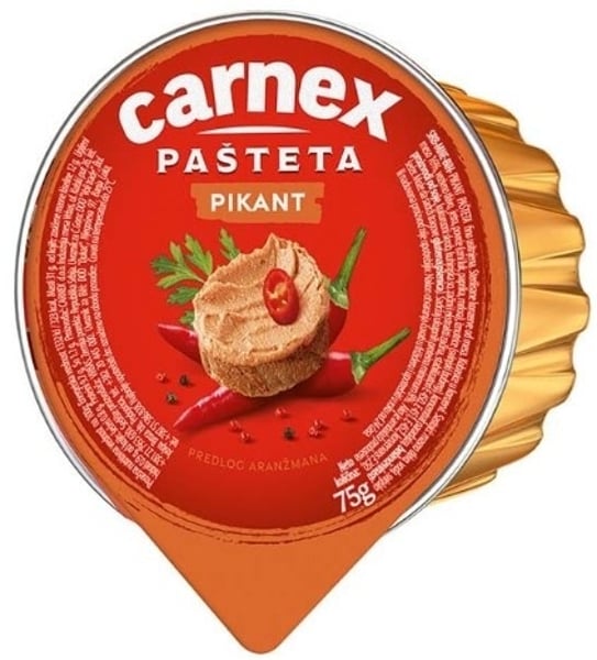 Carnex Pašteta pikant 75g