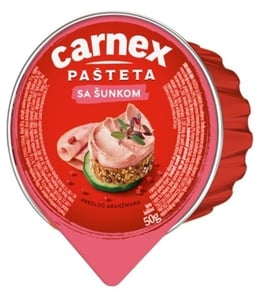 Carnex Pašteta sa šunkom 50g