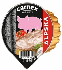 Carnex Pašteta alpska 75g
