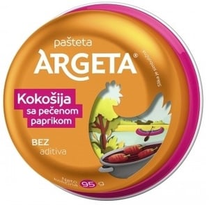 Argeta Pašteta sa pečenom paprikom 95g