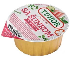 Yuhor Pašteta sa šunkom 75g