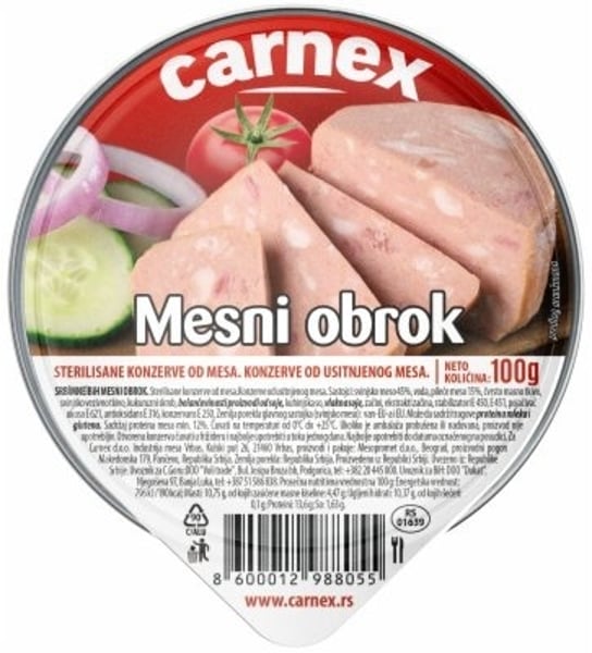 Carnex Mesni obrok 100g