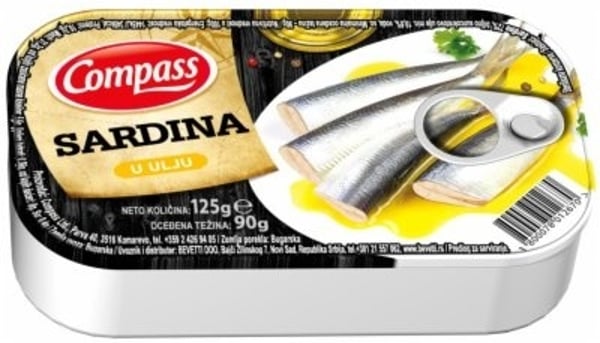Compass Sardine 125g