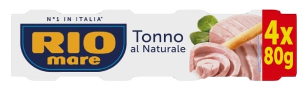 Rio Mare Tunjevina Naturale Sopstveni Sok 4x80gr