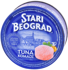 Stari Beograd Tunjevina komadi u ulju 160g