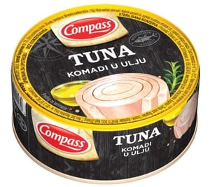 Compass Tunjevina komadi u ulju 160g