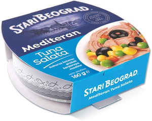 Stari Beograd Tunjevina mediteranska salata 160g
