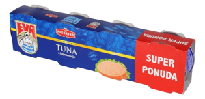 Eva Tunjevina komadi u biljnom ulju 4x80g