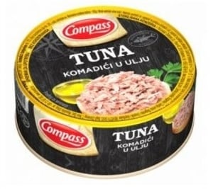 Compass Tunjevina komadići u ulju 150g