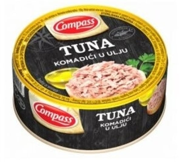 Compass Tunjevina komadići u ulju 150g