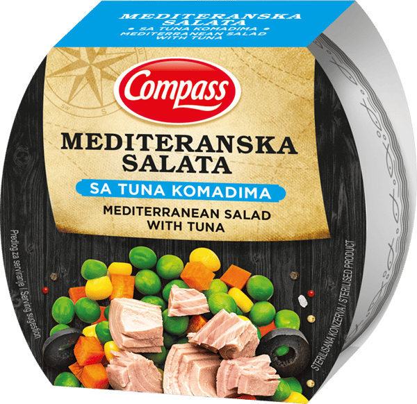 Compass Tunjevina mediteranska salata 160g