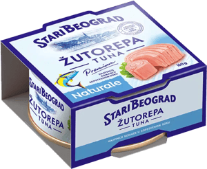 Stari Beograd Tuna žutorepa u sopstvenom soku 160g