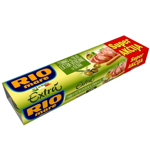 Rio Mare Tuna u ekstra devičanskom maslinovom ulju 4x65g