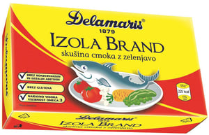 Delamaris Izola skuša sa povrćem 125g