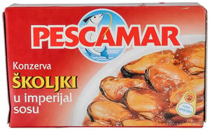 Pescamar Školjke u imperial sosu 110g