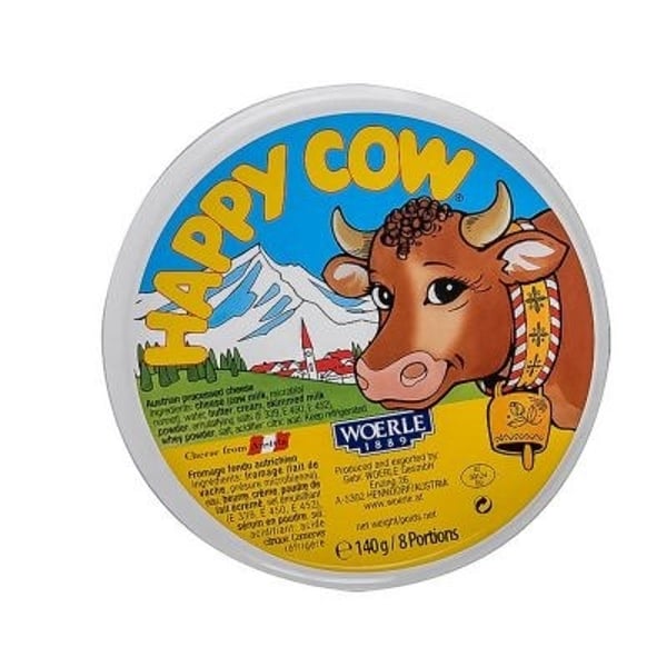 Happy Cow Topljeni sir Regular 140g